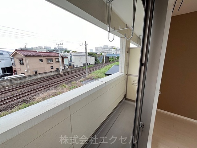 バルコニー　南西向き