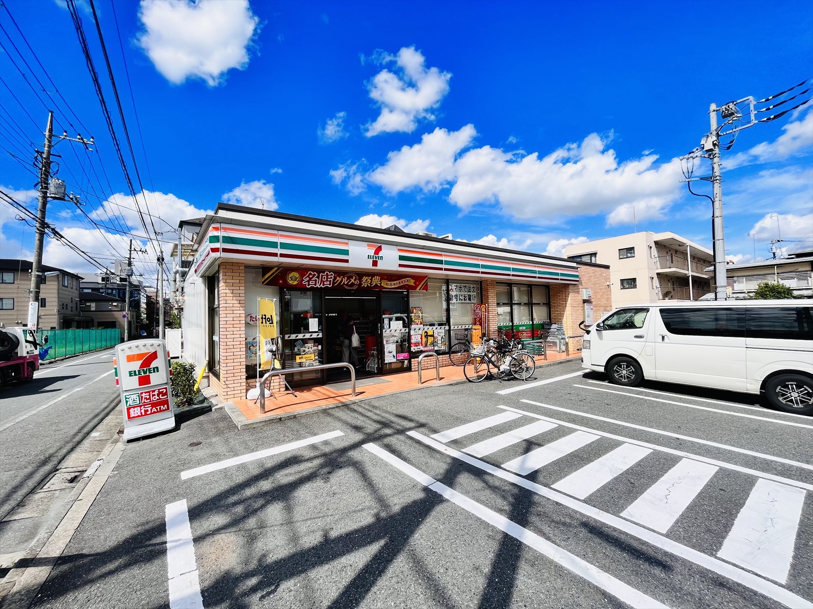 コンビニ　セブンイレブン練馬関町北2丁目店（コンビニ）まで114m