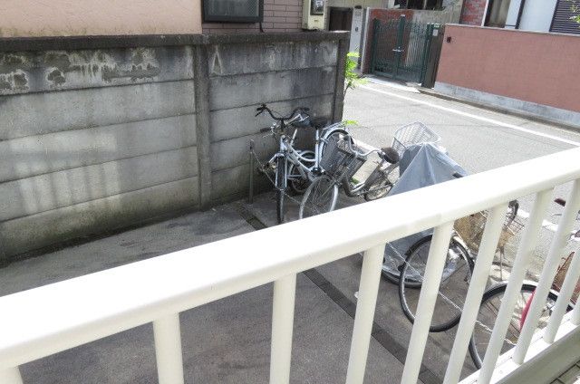 眺望　駐輪スペース