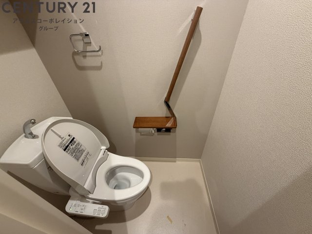 トイレ　トイレもきれいです