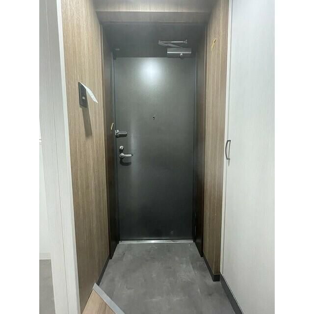 玄関　収納もある玄関です