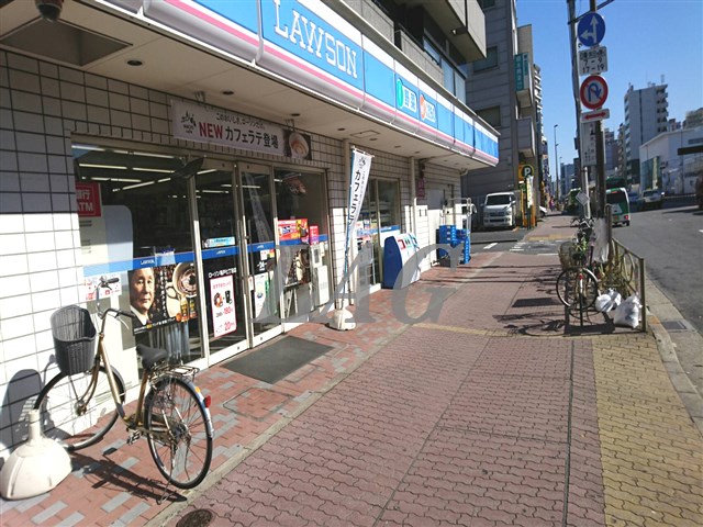 コンビニ　ローソン亀戸七丁目店（コンビニ）まで596m