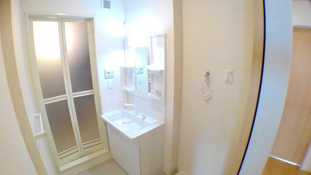 洗面設備　※反転タイプのお部屋