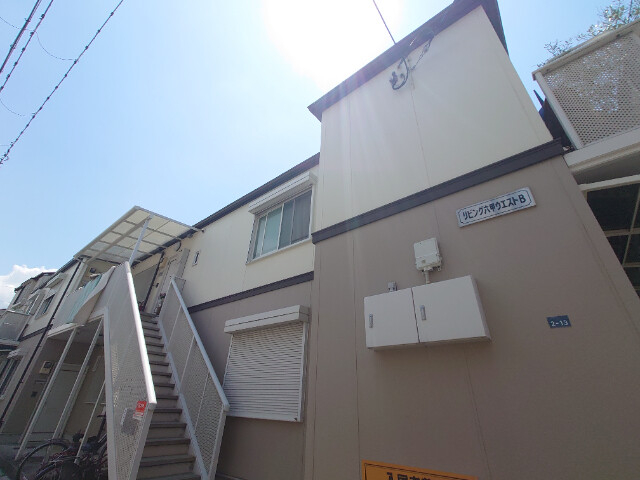 建物外観　神戸市灘区上河原通『リビング六甲ウエストＢ棟』