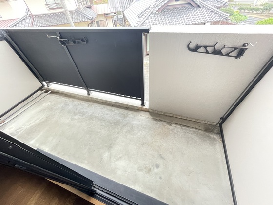バルコニー　※別部屋の写真です