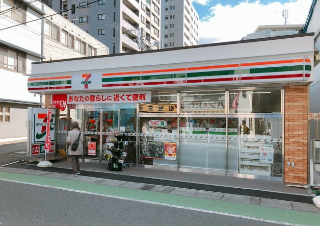 コンビニ　セブンイレブン 下総中山駅北口通り店（コンビニ）まで210m