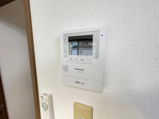 セキュリティ　モニターホンもあり安心です
