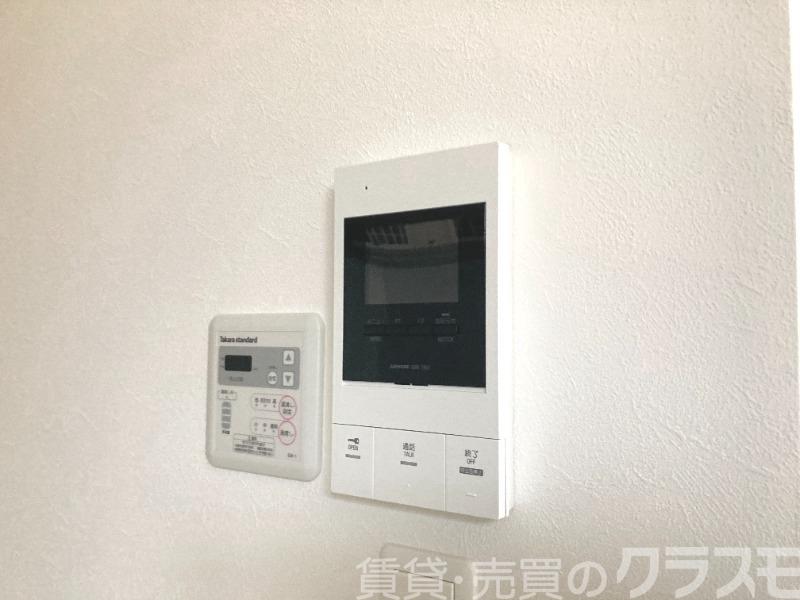 セキュリティ　来訪者が確認できるモニターホン♪