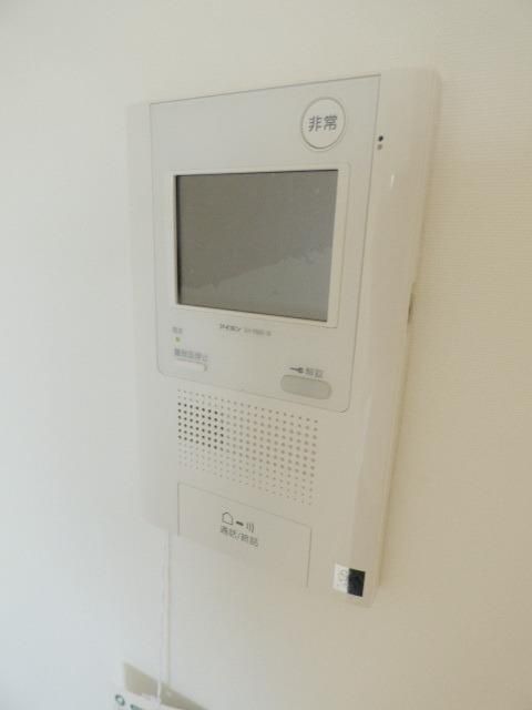 セキュリティ　カラーモニター付きインターホン
