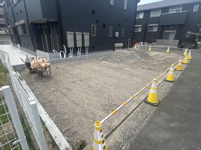 駐車場　※建築中です