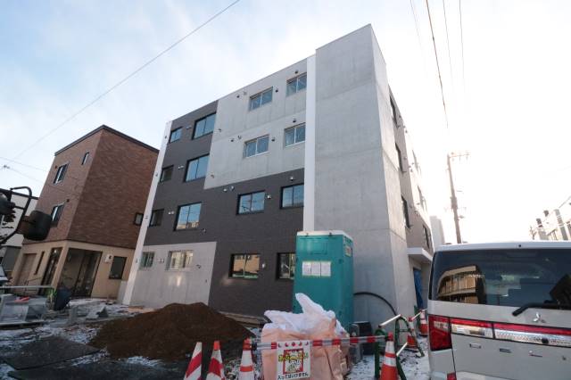 建物外観　建築時♪