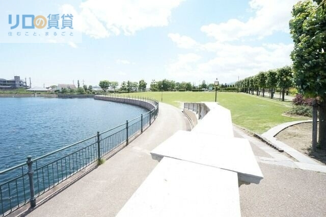 公園　新池公園（公園）まで980m