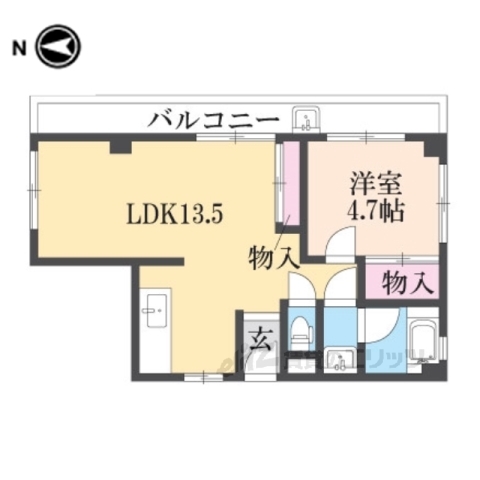 ふじハイツの間取り写真