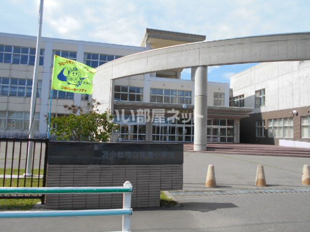小学校　苫小牧市立拓勇小学校（小学校）まで735m