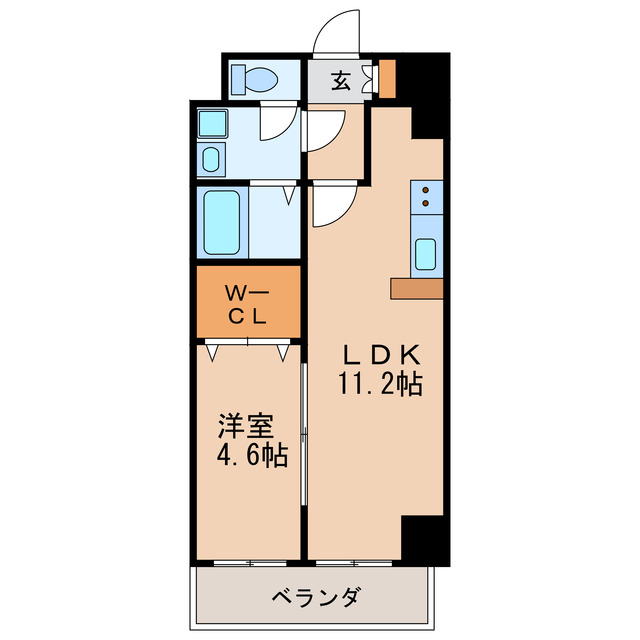 フォレシティ新栄の間取り写真
