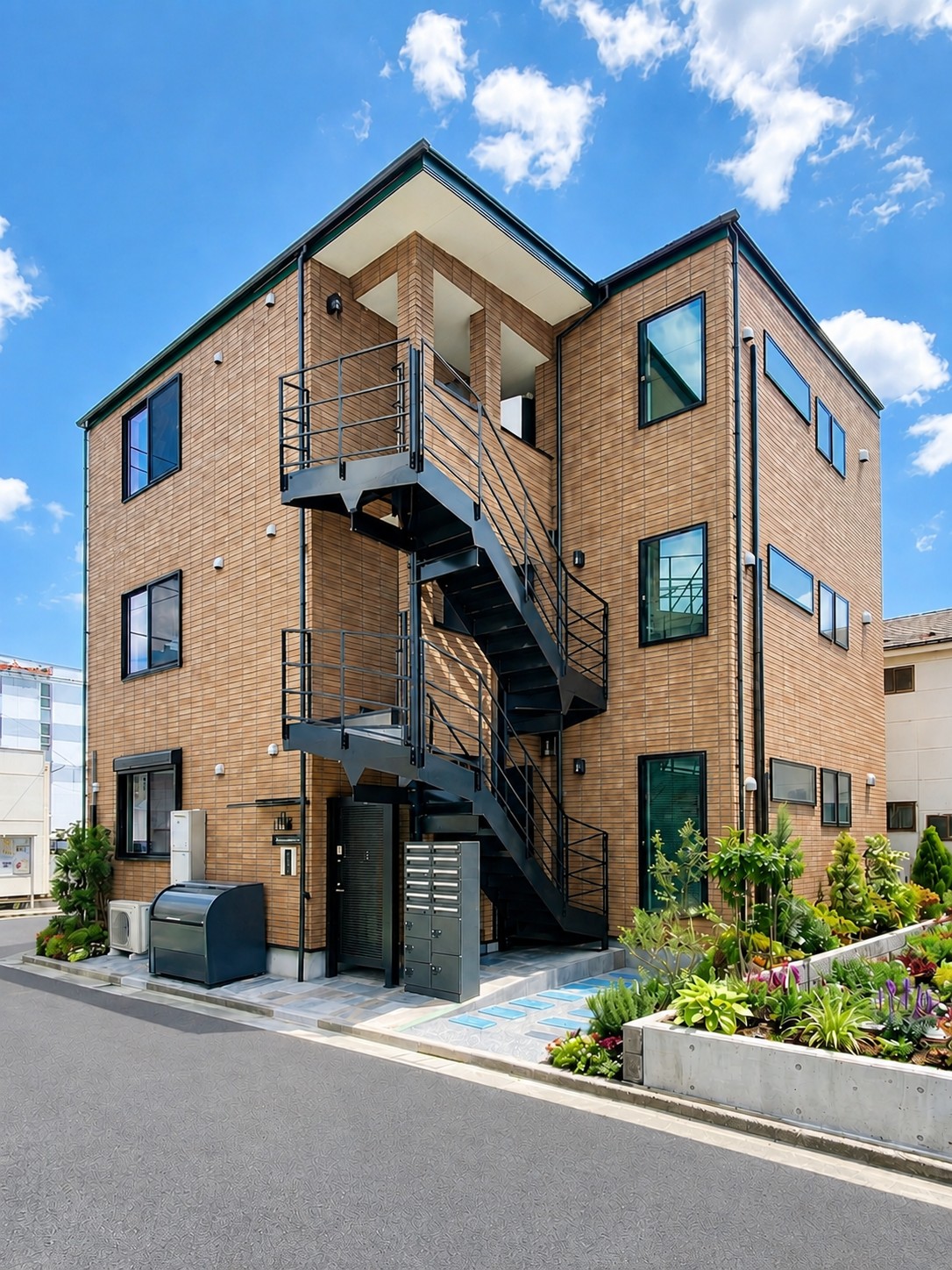 建物外観　住まいの第一印象を彩る美しい外観デザイン