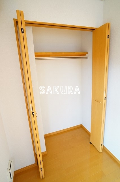 収納　お荷物の多い方でも安心のクローゼット付き♪