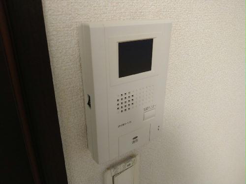 セキュリティ　モニターホン設置