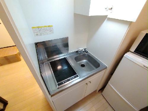 キッチン　シングルレバー設置
