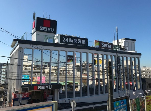 スーパー　西友 新検見川店（スーパー）まで484m
