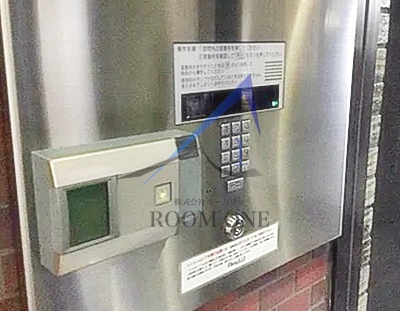 セキュリティ　オートロックです。
