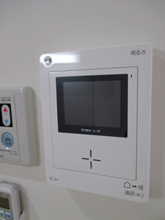 セキュリティ　TVモニターインターフォン