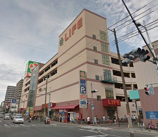 スーパー　ライフ 関目店（スーパー）まで262m