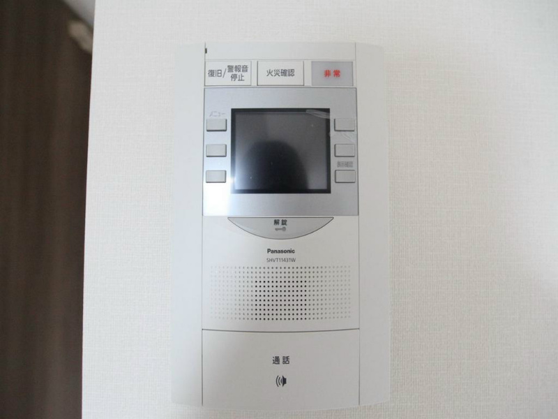 セキュリティ　TVモニター付インターホン