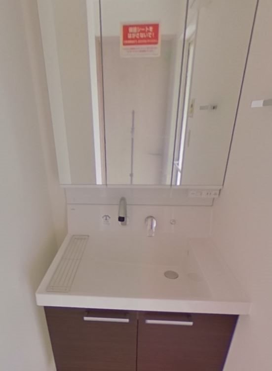 洗面設備　モデルルーム参考写真