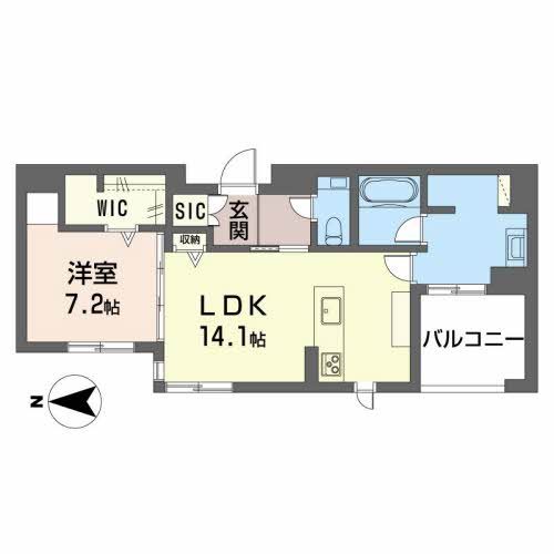 THE GARDEN 八幡の間取り写真