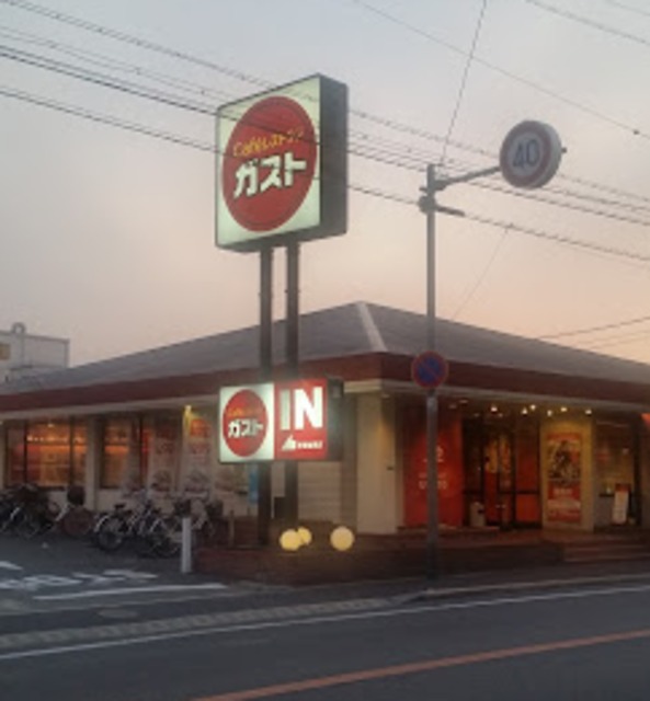 飲食店　ガスト平野加美店（から好し取扱店）（飲食店）まで418m