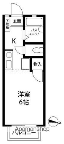 ハイツアルビレオの間取り写真