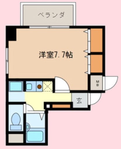 タック高砂の間取り写真