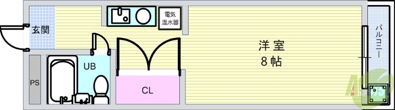 クレドール石橋の間取り写真