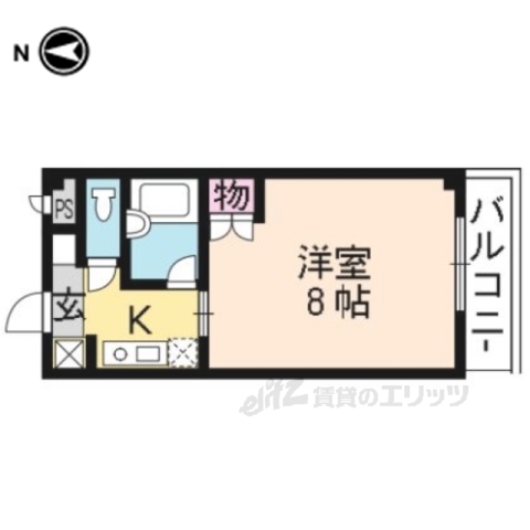 ビバシティーの間取り写真