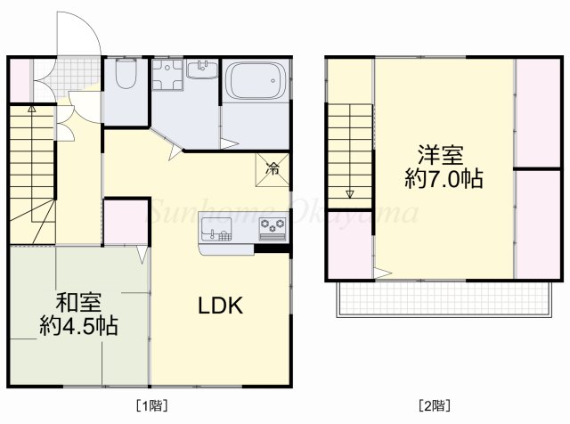 東古松戸建ての間取り写真