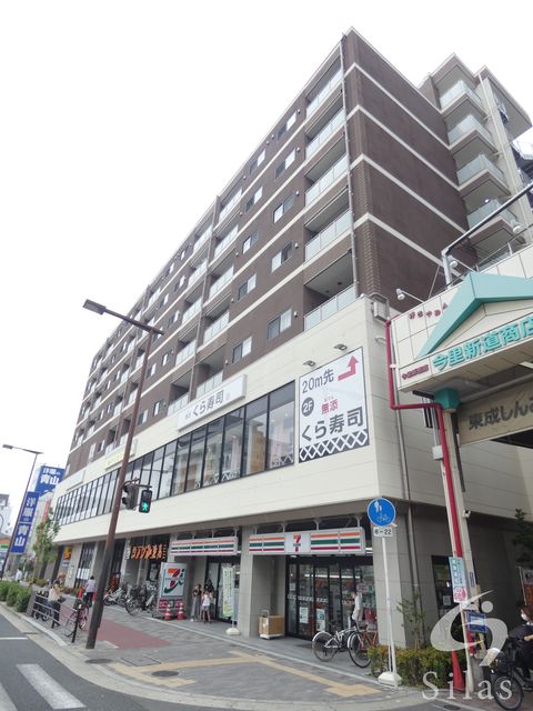 地下鉄千日前線 今里駅 徒歩3分 8階建 築9年の外観写真