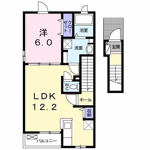 イープルコートの間取り写真