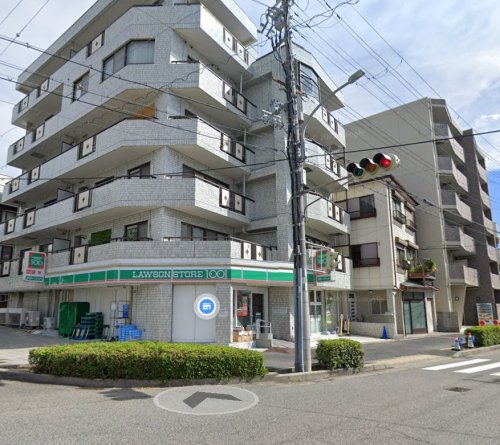 コンビニ　ローソンストア100 LS灘区千旦通店（コンビニ）まで77m