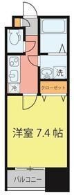 シェルグランデ東口の間取り写真