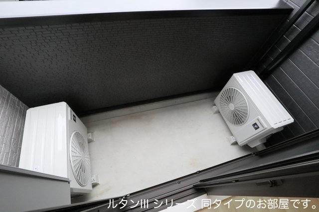 バルコニー　中はこのようになっています