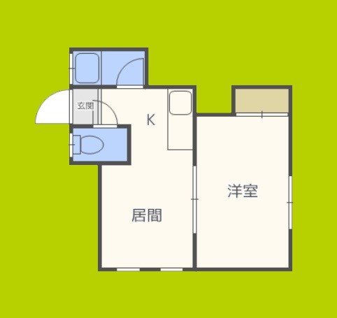 光マンションの間取り写真
