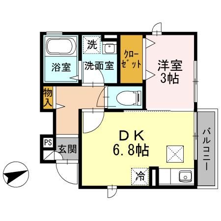 リラ大船の間取り写真