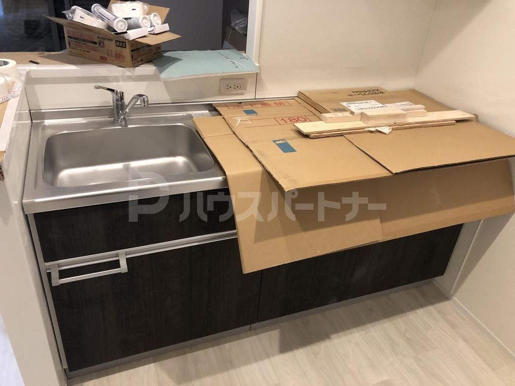安行原戸建のキッチン写真