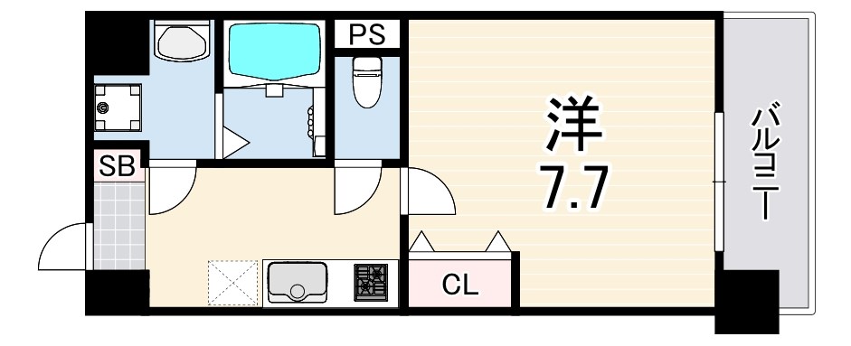 LIVIAZ KOBE CRESTの間取り写真