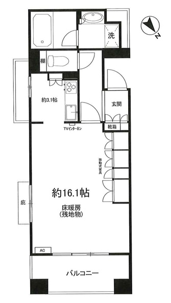 クリオ立川弐番館の間取り写真
