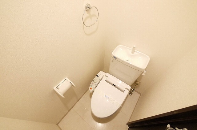 トイレ　ゆったりとした空間のトイレです