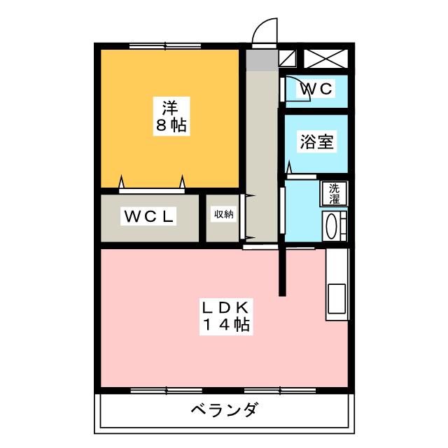 ベルフォーレ弐番館の間取り写真