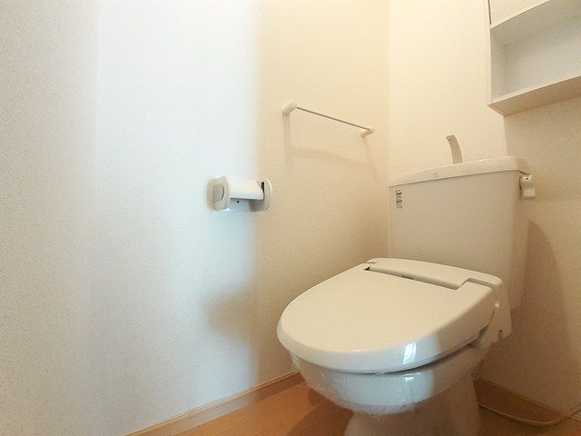 トイレ　ゆったりとした空間のトイレです