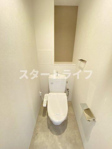 阪急神戸線 十三駅 徒歩11分 10階建 築2年のトイレ写真